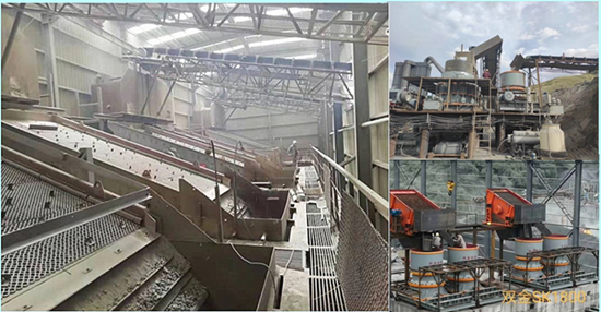 破碎生產線碎石機設備配置方案