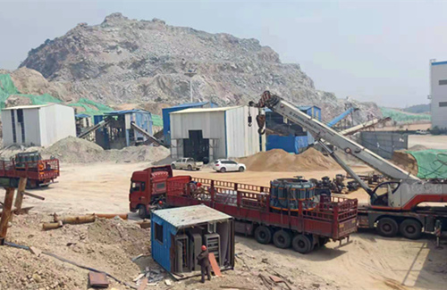 石頭破碎制砂機全套購入