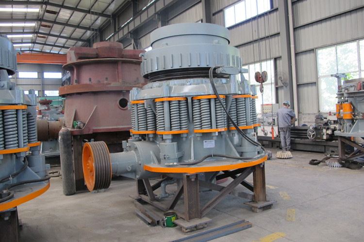 雙金彈簧圓錐破碎機