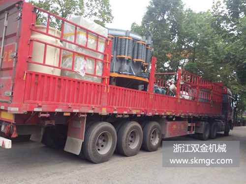 浙江雙金機械圓錐破碎機