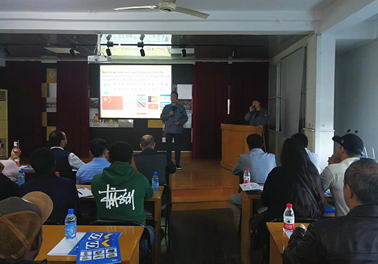 海外客戶蒞臨雙金公司考察